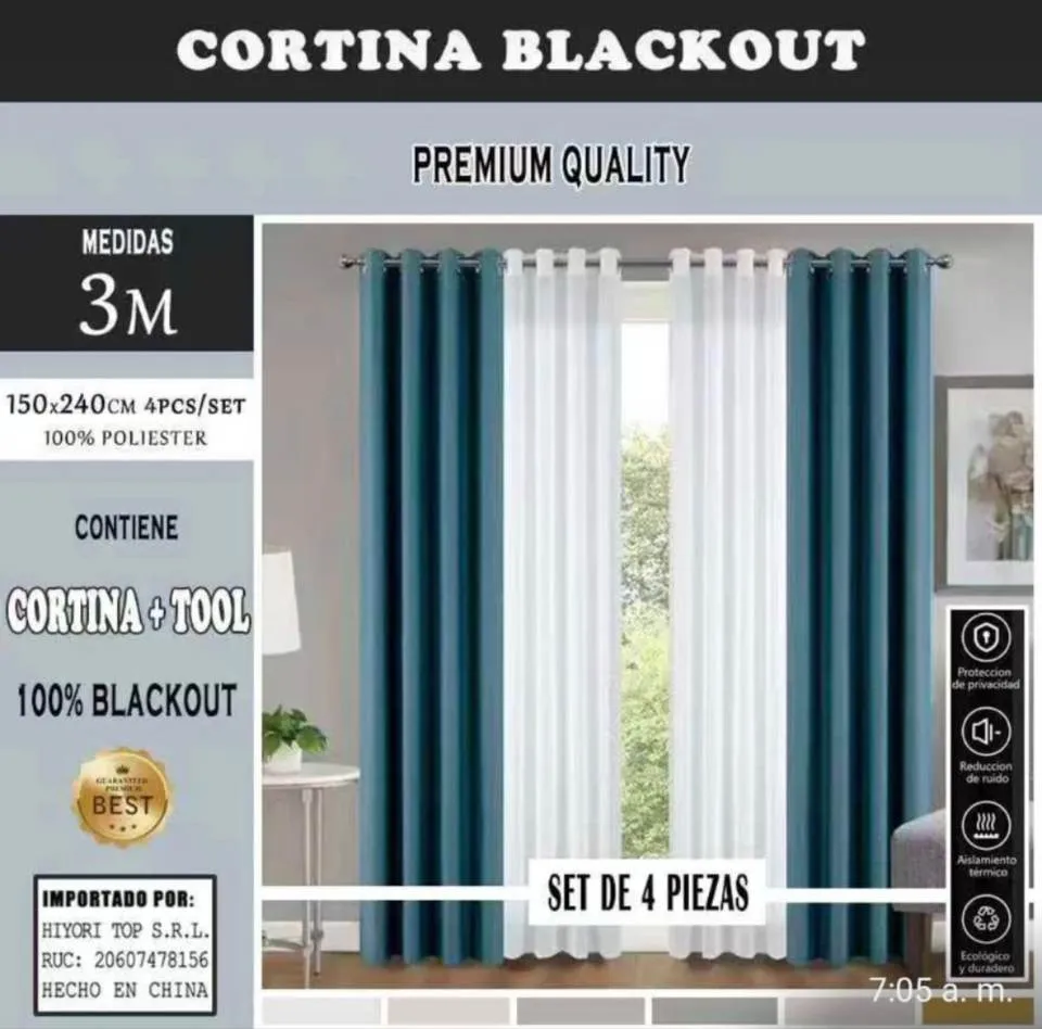 Cortinas para sala